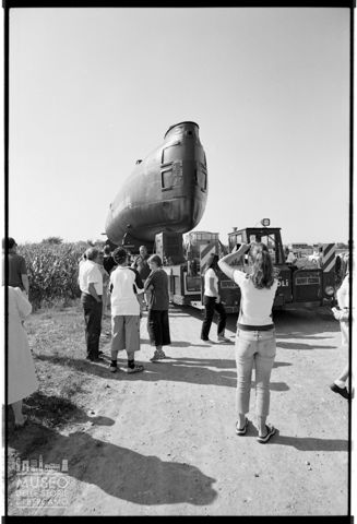 Il sommergibile Enrico Toti in sosta a Corte Madama