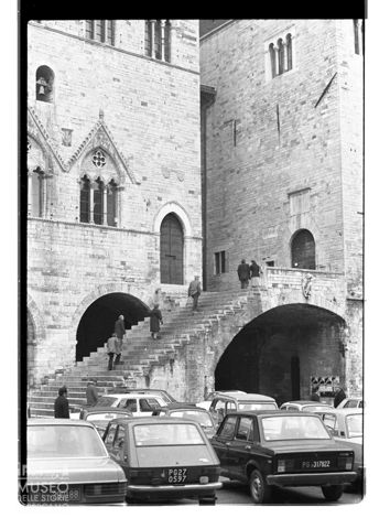 Scorcio di piazza del Popolo a Todi