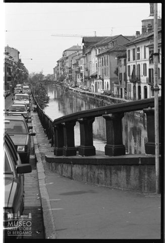 Veduta del Naviglio Grande a Milano