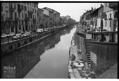 Veduta del Naviglio Grande a Milano