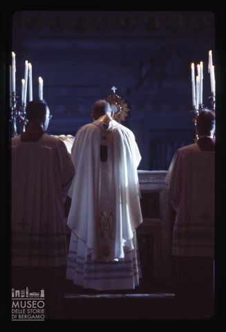 Celebrazione del Corpus Domini nella basilica di San Paolo fuori le Mura