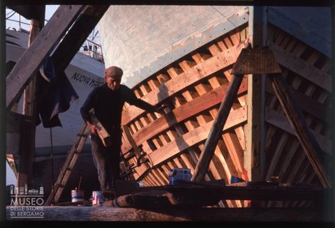 Cantiere navale a Molfetta
