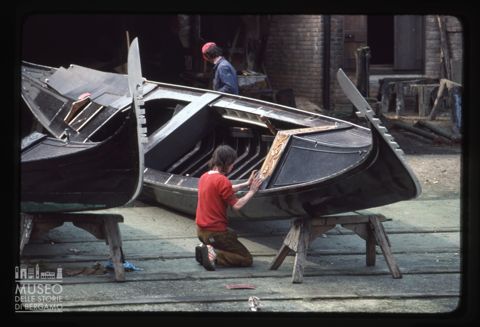 Lo squero di San Trovaso a Venezia
