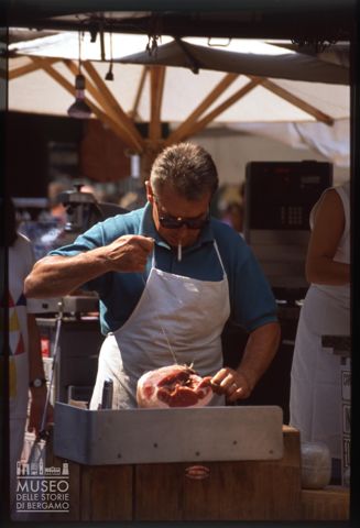 Ritratto di macellaio a Verona