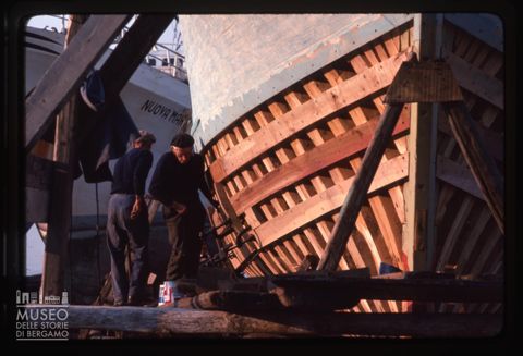 Cantiere navale a Molfetta