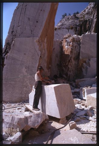 Le cave di marmo a Carrara