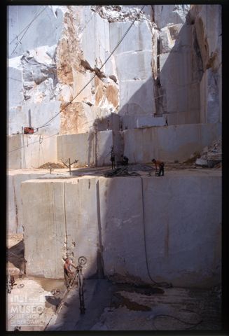 Le cave di marmo a Carrara