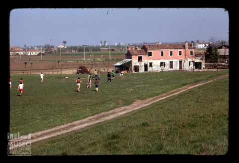 Una partita di calcio