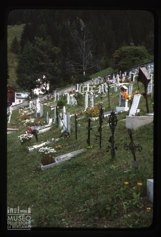 Il cimitero di Pieve di Livinallongo