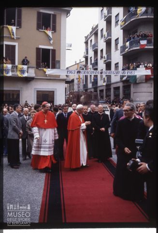 Giovanni Paolo II in visita a Seregno