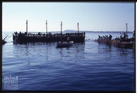 La mattanza dei tonni nella Tonnara Florio di Favignana