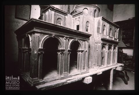 Modello ligneo del santuario di Santa Maria del Fonte di Caravaggio