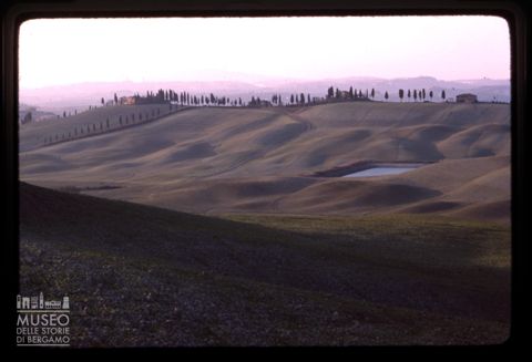 Le colline intorno a Siena