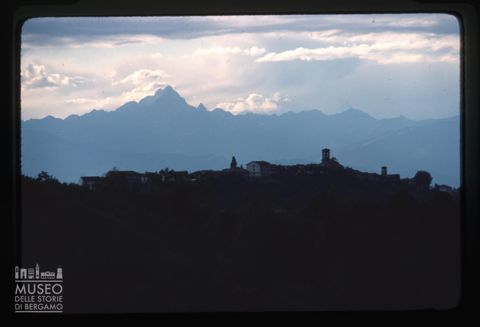 Veduta panoramica del Monviso