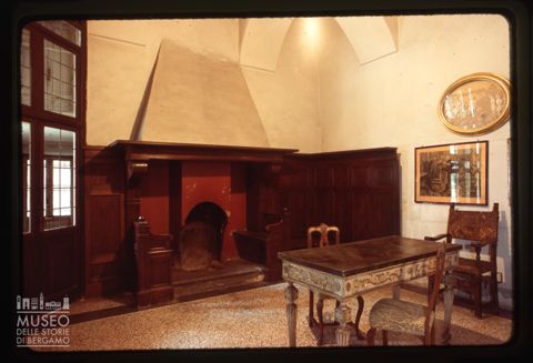 L'interno della Villa Manzoni a Lecco