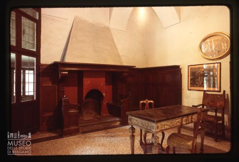 L'interno della Villa Manzoni a Lecco