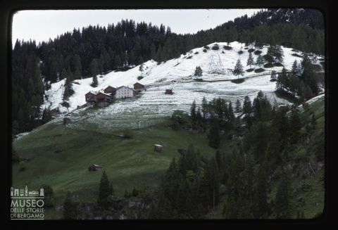 Paesaggio montano a Livinallongo del Col di Lana