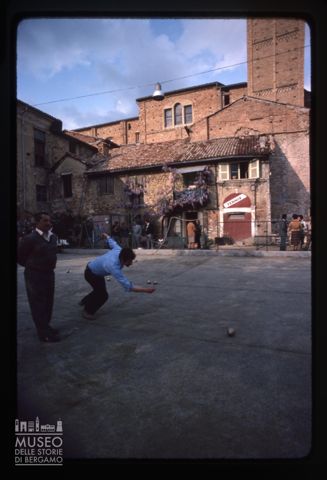 Il gioco delle bocce a Moncalvo
