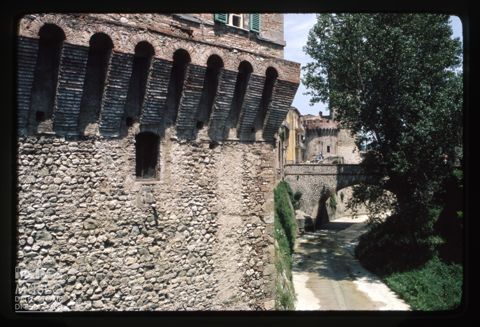Particolare della Rocca di Umbertide