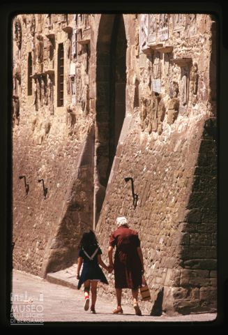 Scena di vita quotidiana a Scarperia