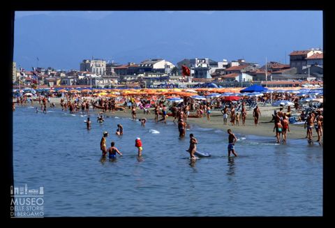 La spiaggia di Viareggio
