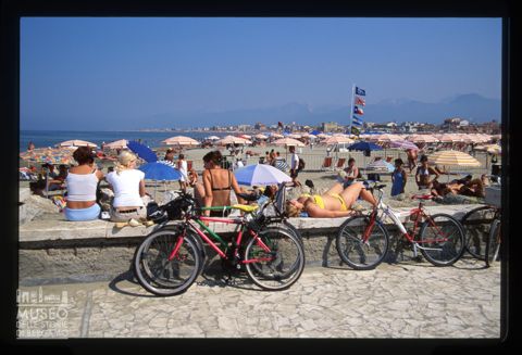 La spiaggia di Viareggio