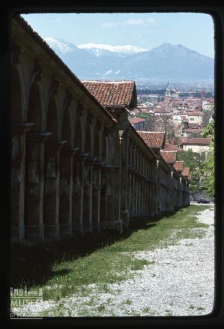 I portici del viale che conduce al santuario della Madonna di Monte Berico a Vicenza