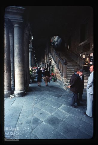 Scena di vita quotidiana a Vicenza