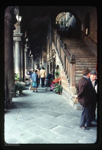 Scena di vita quotidiana a Vicenza