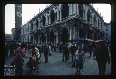 La piazza dei Signori a Vicenza