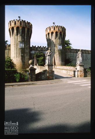 L'ingresso della Villa Giustinian a Roncade