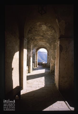 L'interno del Castello Malaspina a Fosdinovo