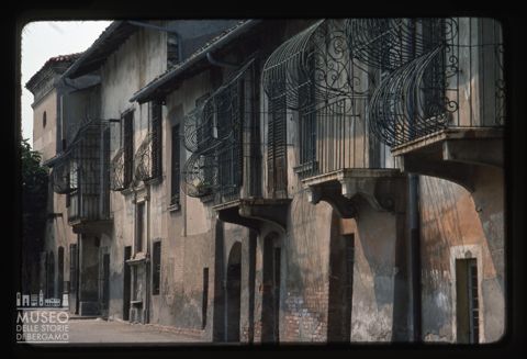 Il cortile del Collegio delle Nobili Vergini di Castiglione delle Stiviere