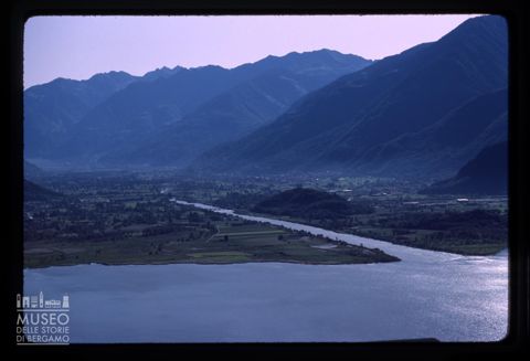 L'immissione dell'Adda nel Lago di Como a Sorico