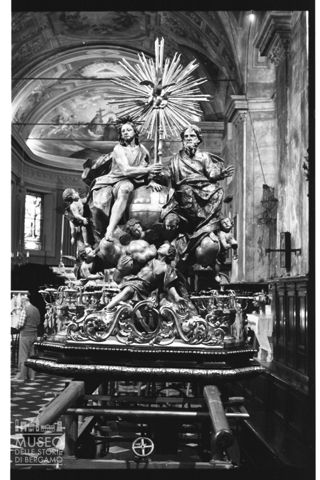 Gruppo scultoreo nell'Oratorio della Santissima Trinità a Lavagna