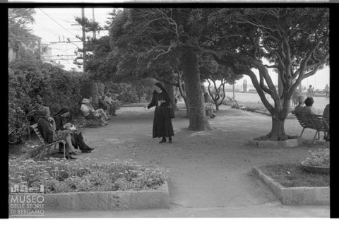 La passeggiata sul mare a Bordighera