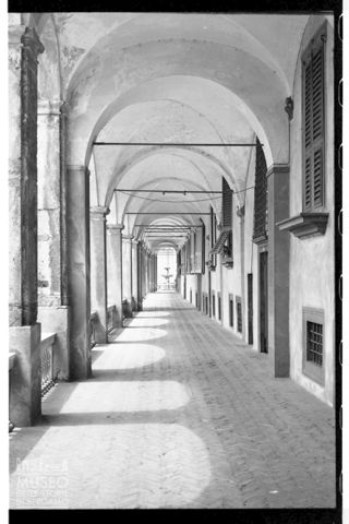 Il portico della villa del Principe, o palazzo di Andrea Doria, a Genova