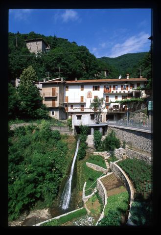 L'edificio che ospitava il mulino del Canfer