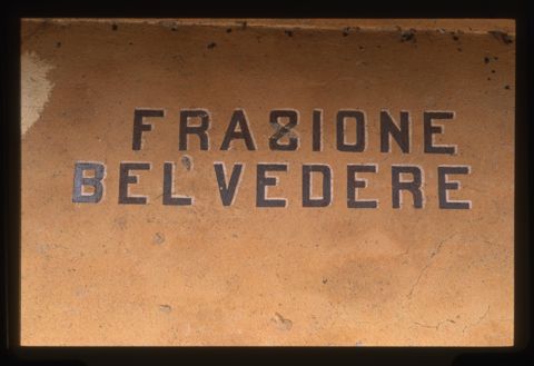 Indicazione scritta della 