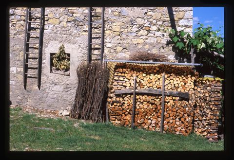 Particolare di un cascinale a Caplatti