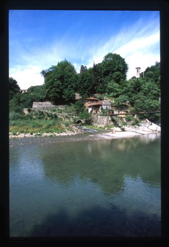 Veduta del porto di Clanezzo