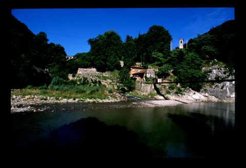 Veduta del porto di Clanezzo
