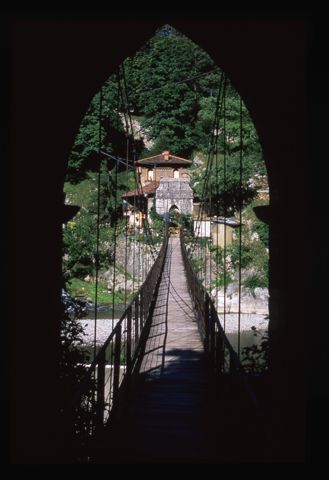 La passerella sul Brembo