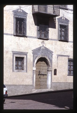 Facciata della Cà di Nodèr