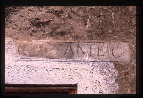 Lapide con nome di località