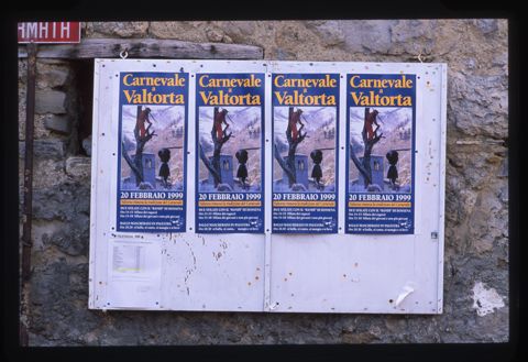 Locandina del carnevale di Valtorta