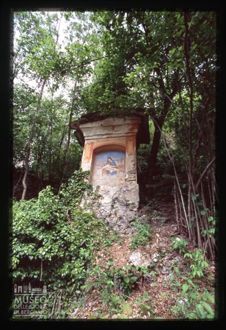 Edicola votiva a Piazza Brembana