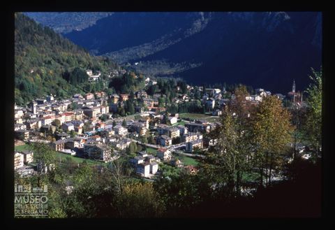 Panorama di Piazza Brembana