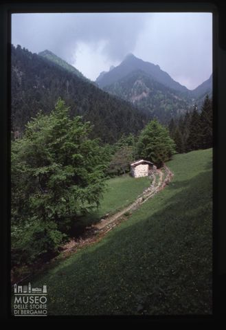 Paesaggio con baita