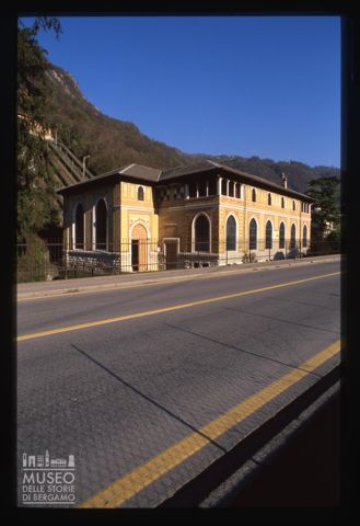 Centrale idroelettrica della Società Edison a Zogno